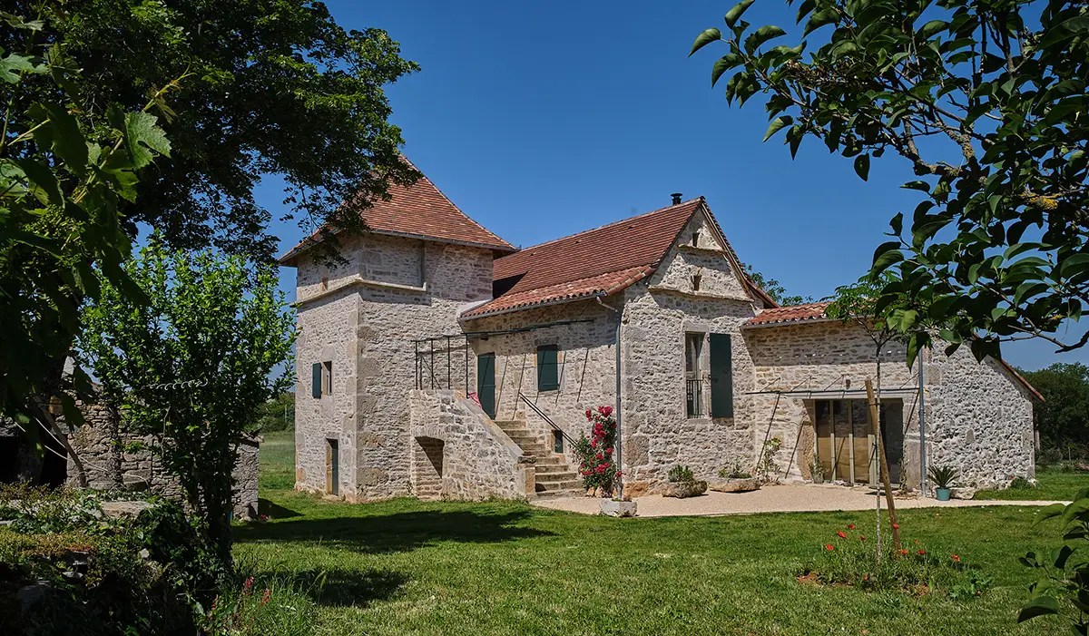Rehabilitation propriete Limogne MJG Architecte 2